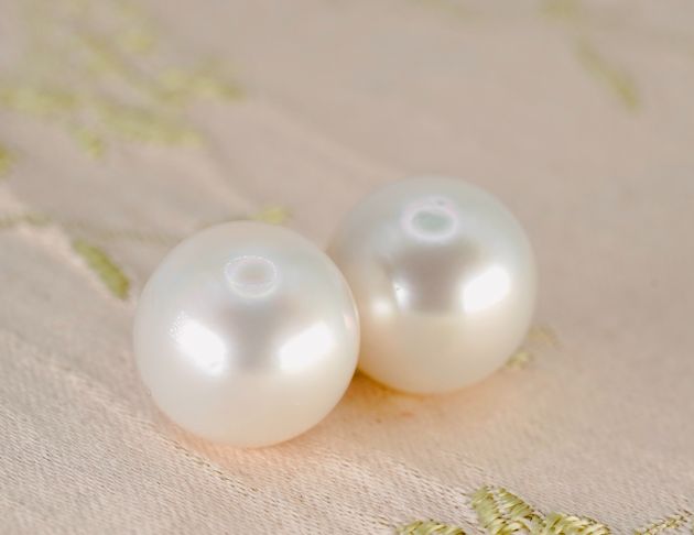12.5-13mm 南洋白珠耳針