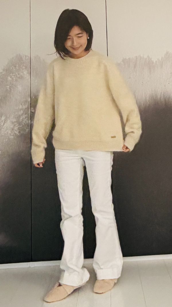 100% Cashmere 奶油白