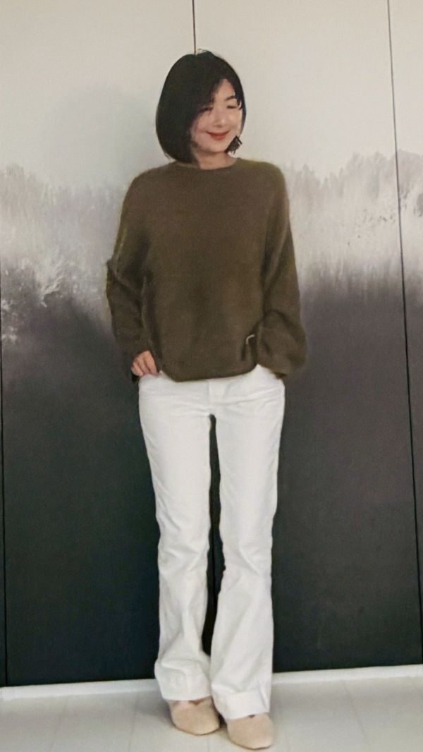 100% cashmere 深治綠毛衣